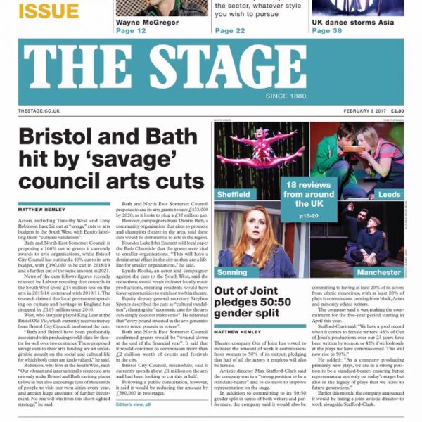 The Stage Newspaper Coverage